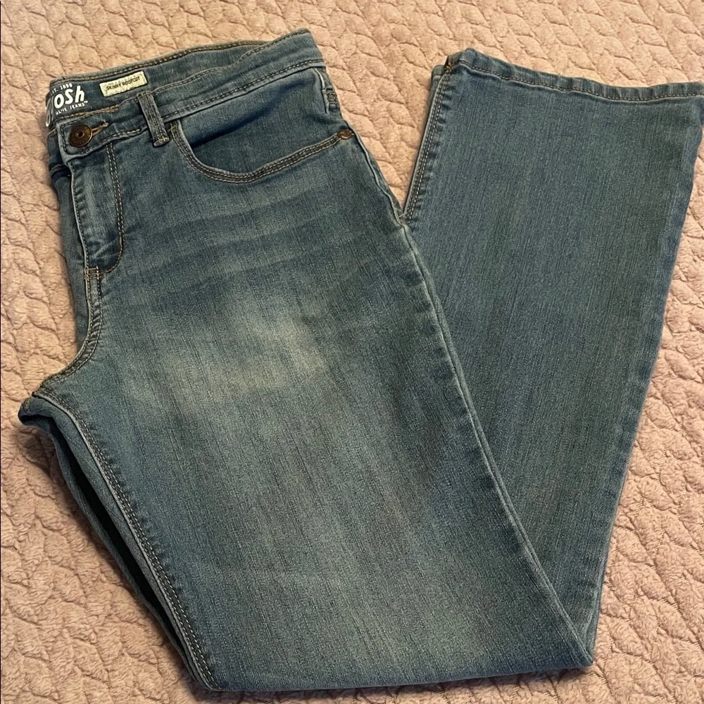 Oshkosh B’Gosh Girls 12 Plus stretch denim boot cut jeans